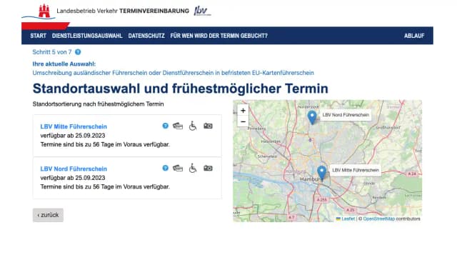 Führerschein: Umschreibung de la licencia Argentina.
