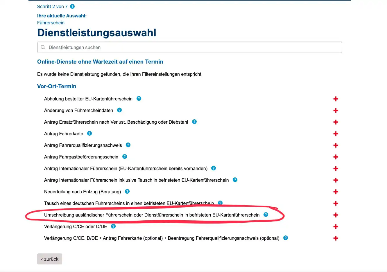 Ir al link (5) (debajo de las fotos) y hacer click en la opción marcada.